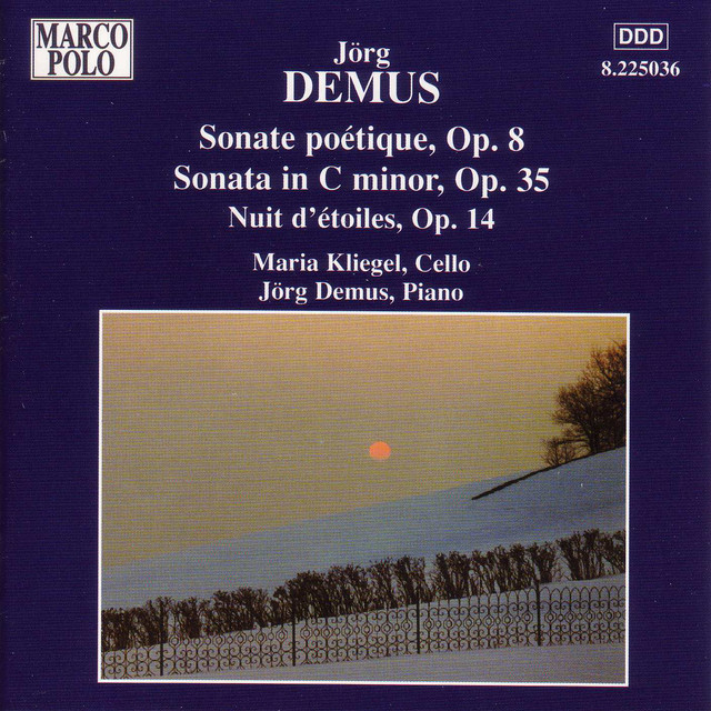 Demus: Sonate Poetique / Sonata in C Minor cover art