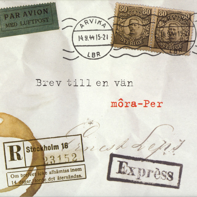 Brev Till En Vän cover art