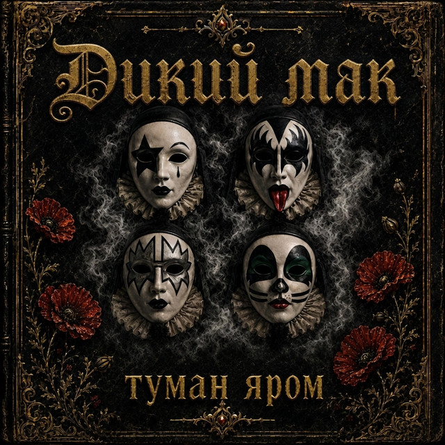 Обкладинка: Туман яром — Дикий мак
