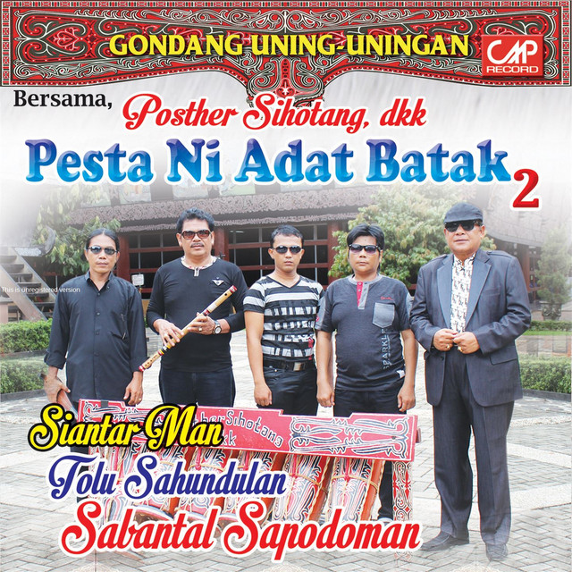Gondang Uning Uningan - Pesta Ni Adat Batak, Vol. 2 (Instrumental) cover art