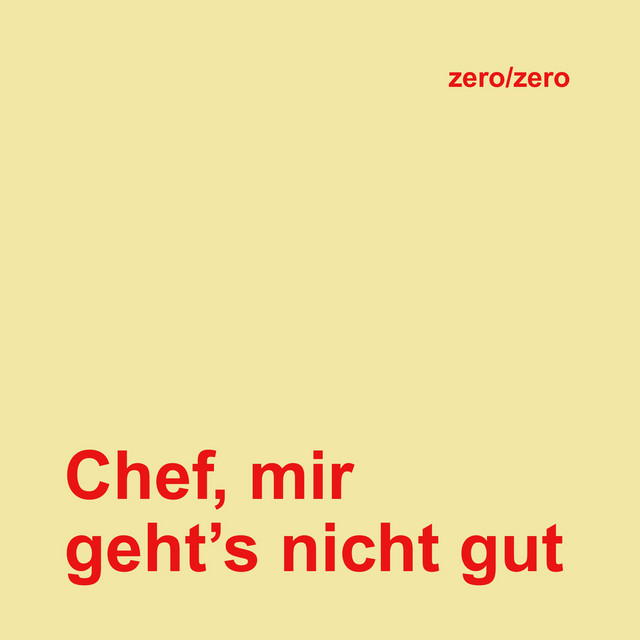 Chef, mir geht's nicht gut cover