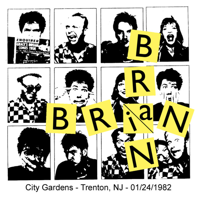 City Gardens Trenton, NJ 01/24/82 cover art