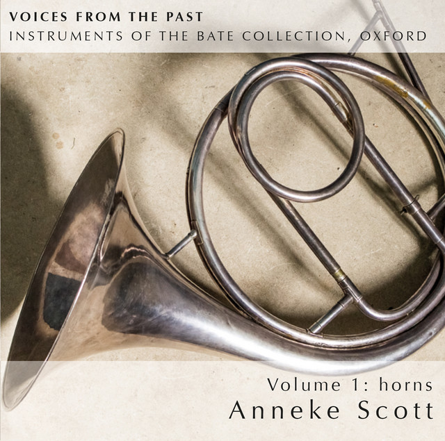Voices from the Past, Vol. 1: Instruments of The Bate Collection, Oxford cover
