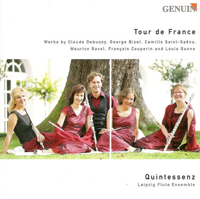 Flute Ensemble Arrangements - Debussy, C. / Bizet, G. / Saint-Saens, C. / Ravel, M. / Couperin, F. / Ganne, L. cover