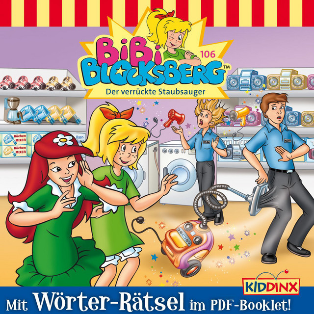 Cover: Der verrückte Staubsauger