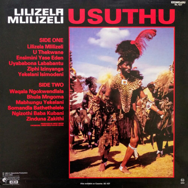 Lilizela Mlilizeli cover