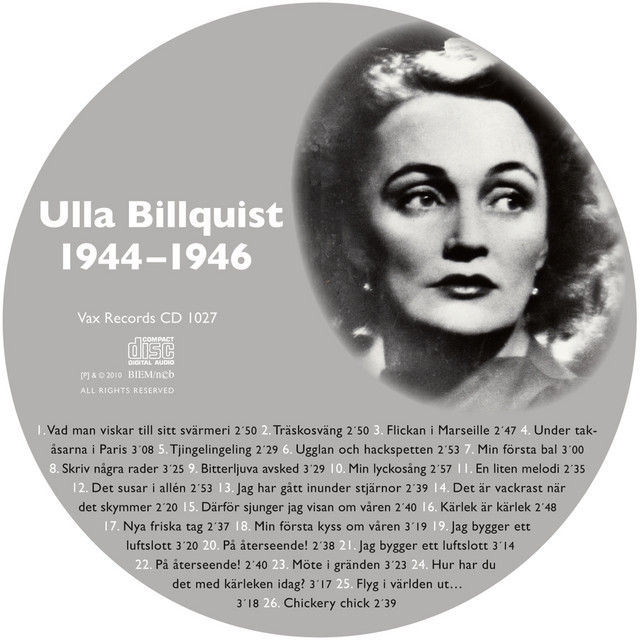 Den Kompletta Ulla Billquist 1944-1946 cover art