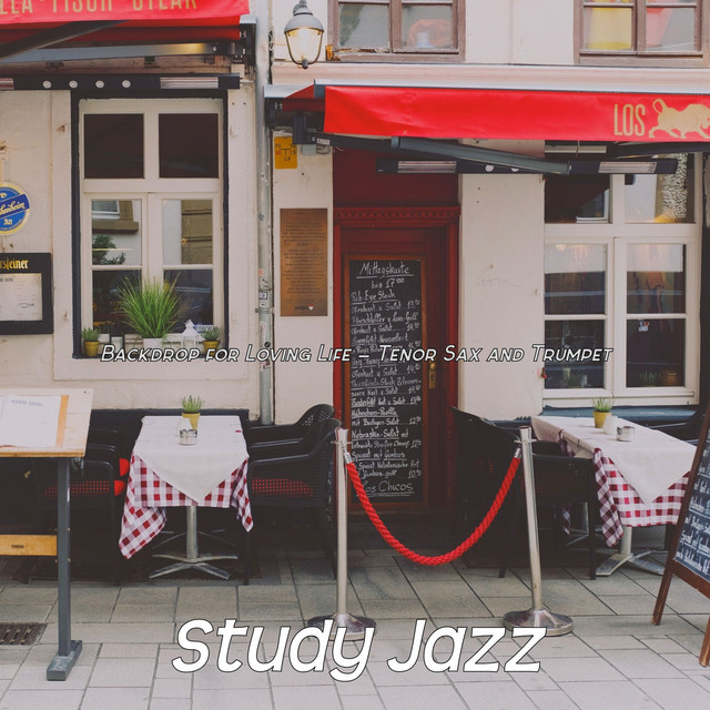 Backdrop for Loving Life - Tenor Sax and Trumpet cover art