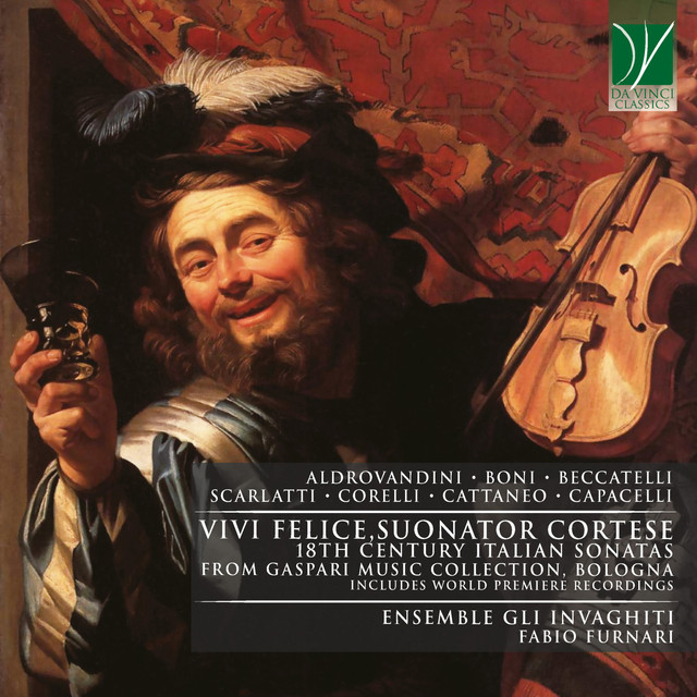 Vivi felice, suonator cortese (18th Century Italian Sonatas from Gaspari Music Collection, Bologna) — Fabio Furnari