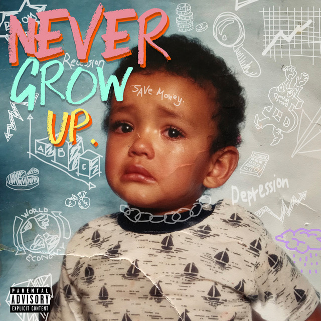 Never Grow Up. cover art