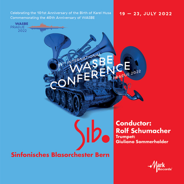 2022 WASBE Prague - Sinfonisches Blasorchester Bern, Switzerland cover art