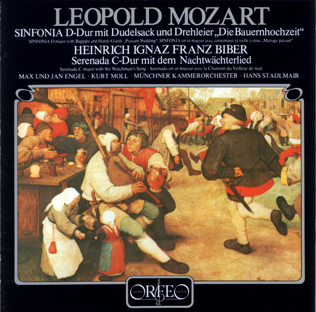 Sinfonia for Bagpipe & Hurdy Gurdy in D Major "Die Bauernhochzeit": III. Andante cover art