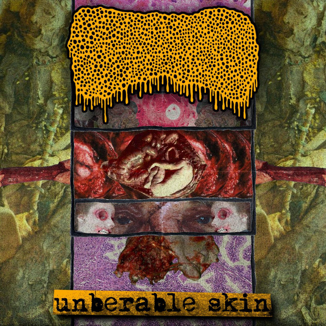 Split with Unberable Skin cover art