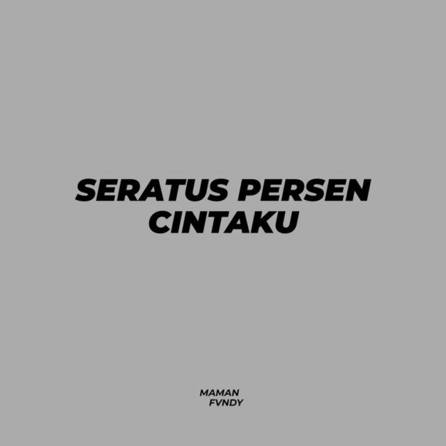 Seratus Persen Cintaku cover art