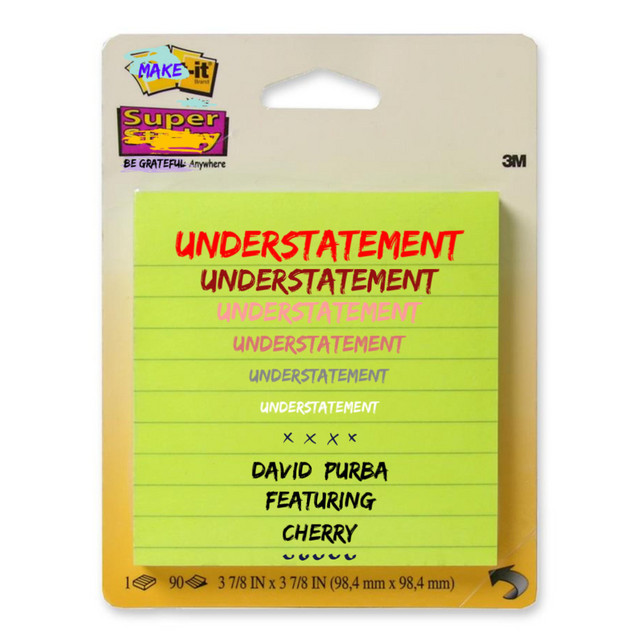 Understatement cover