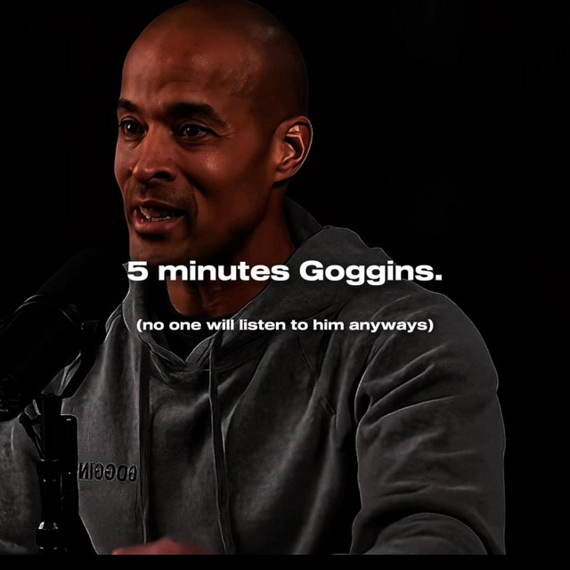 David Goggins 5 minuete speech cover art