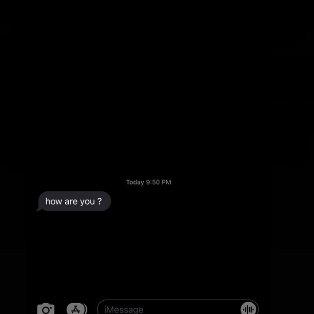 how are you?
