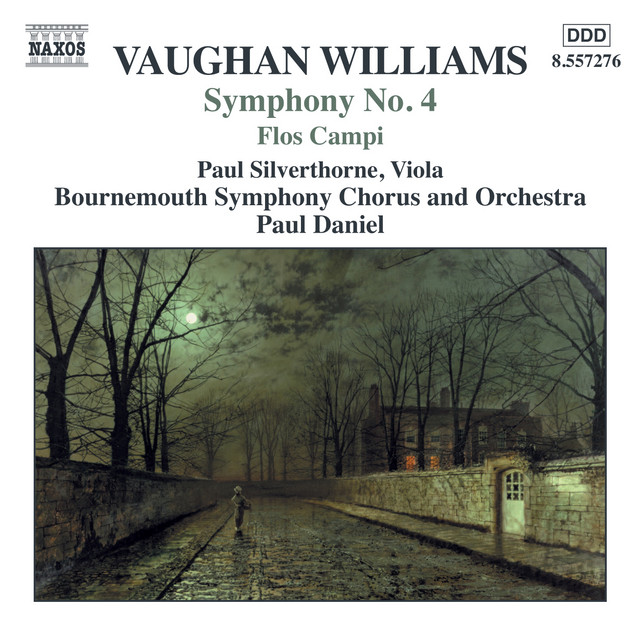 Vaughan Williams: Symphony No. 4 / Norfolk Rhapsody No. 1 / Flos Campi cover art