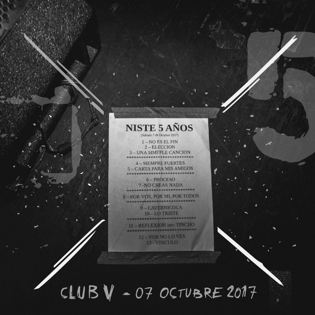 Niste 5 Años (En Vivo) cover art