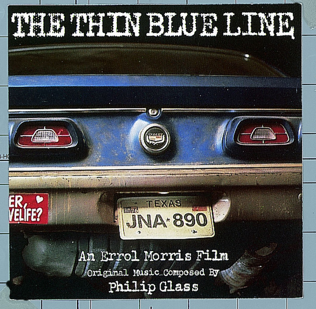 The Thin Blue Line - Original Soundtrack cover art