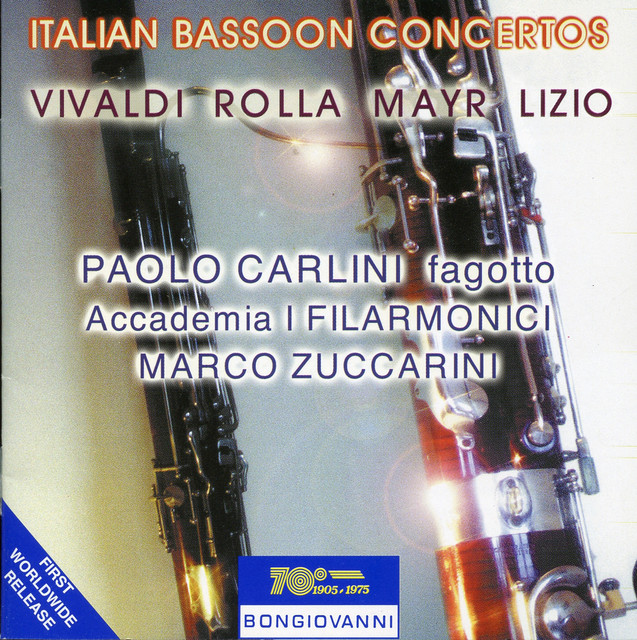 Bassoon Concerto in C Major, RV 468: II. Andante cover art