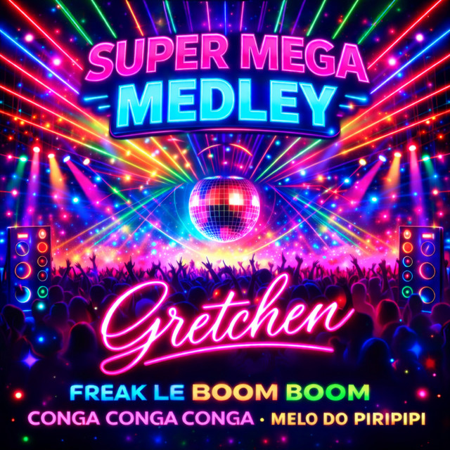Capa de Super Mega Medley: Freak Le Boom Boom / Conga Conga Conga / Melo Do Piripipi(Je Suis La Femme) - Gretchen