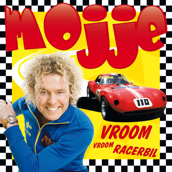 Vroom vroom racerbil cover art