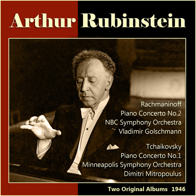 Rachmaninoff: Piano Concerto No. 2 - Tchaikovsky: Piano Concerto No. 1 (Two Original Albums, 1946) cover art