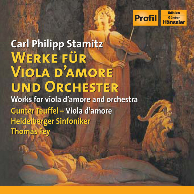 Viola d'amore Concerto No. 1 in D Major: II. Andante grazioso cover art