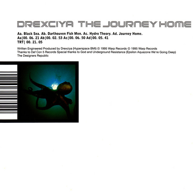 英12” Drexciya The Journey  WAP57 Warp Records /00250 The Journey Home - EP by Drexciya | Spotify