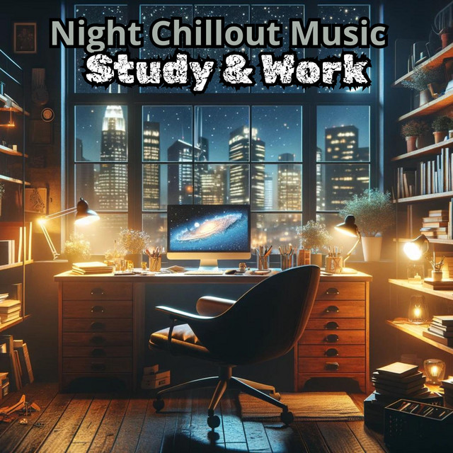 Night Chillout Music for Study & Work: Deep Focus Playlist cover art
