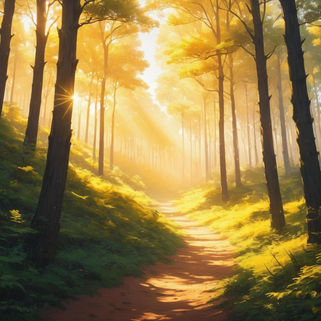A walk in the forest cover art