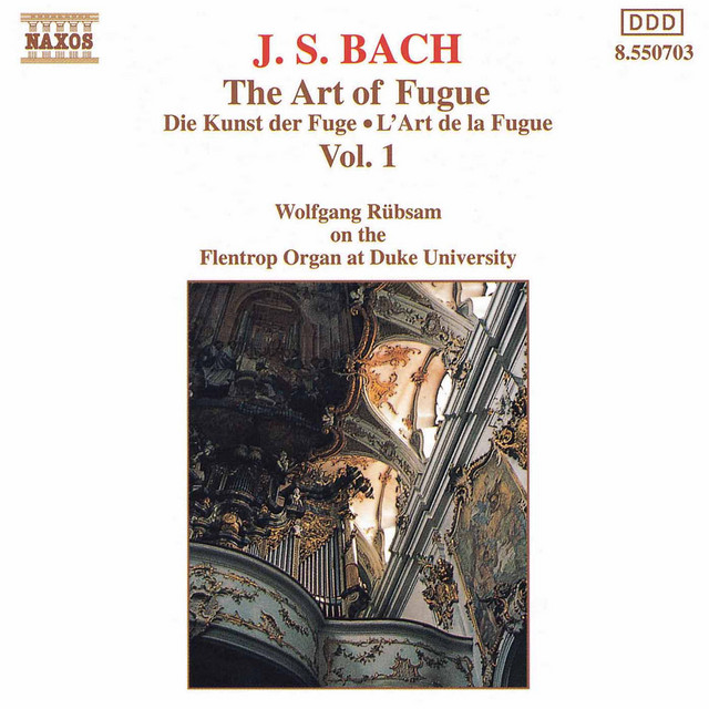 Die Kunst der Fuge, BWV 1080: Contrapunctus I cover art