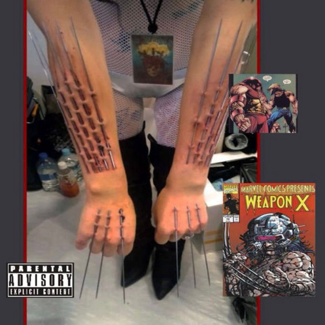 SPOOKYLI X KRXXK: WEAPON X THE MIXTAPE cover art
