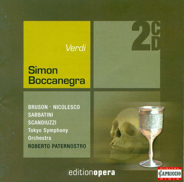 Simon Boccanegra, Act I Scene 1: Come in quest'ora bruna (Amelia) cover art