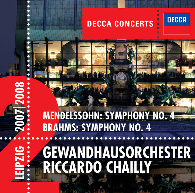 Mendelssohn: Symphony No.4 / Brahms: Symphony No.4