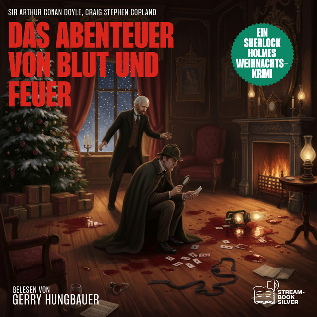 Das Abenteuer von Blut und Feuer (Ein Sherlock Holmes Weihnachts-Krimi) cover art