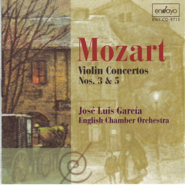 Mozart: Violin Concertos Nos. 3 & 5 cover art