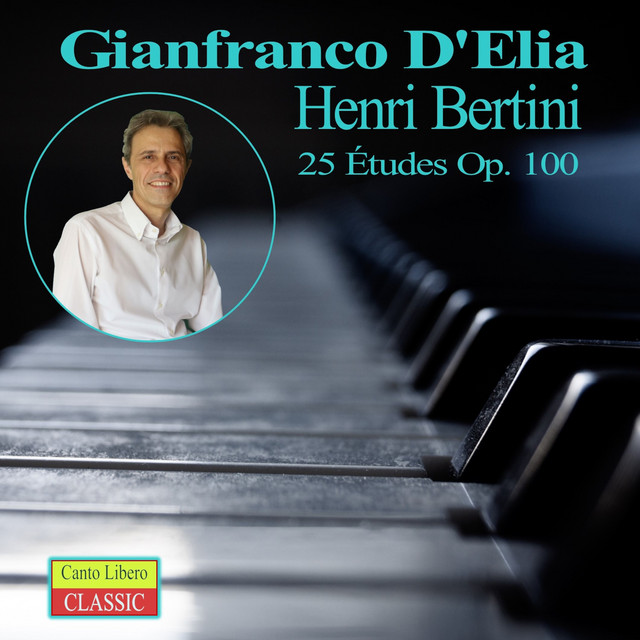 Henri Bertini: 25 Etudes, Op. 100 cover art