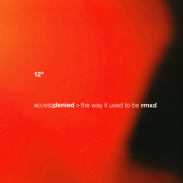 The Way (it used to be) RMXD cover art