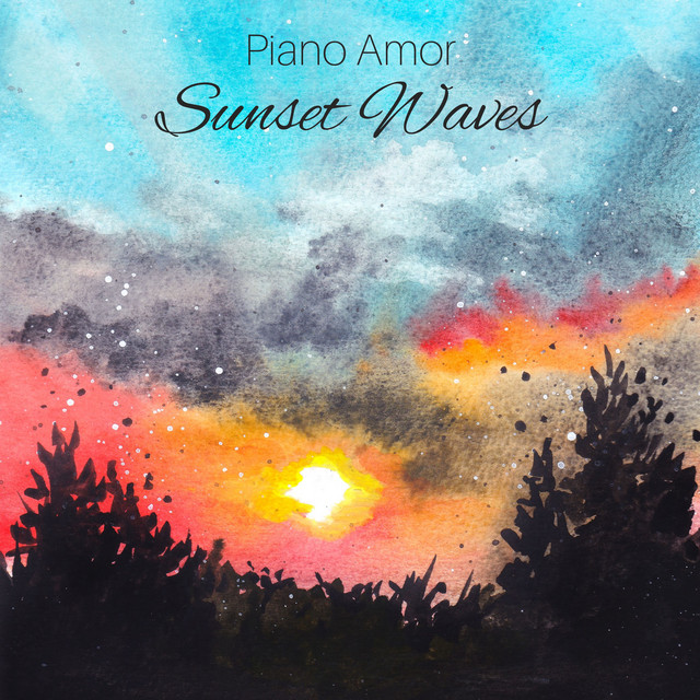 Обкладинка: Sunset Waves — Piano Amor