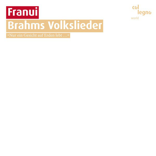 Brahms Volkslieder cover art