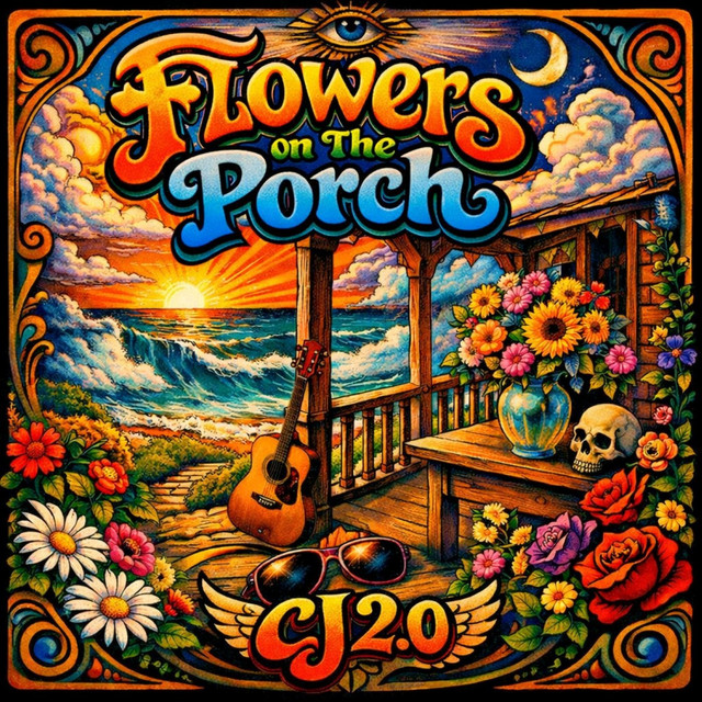 Flowers On The Porch