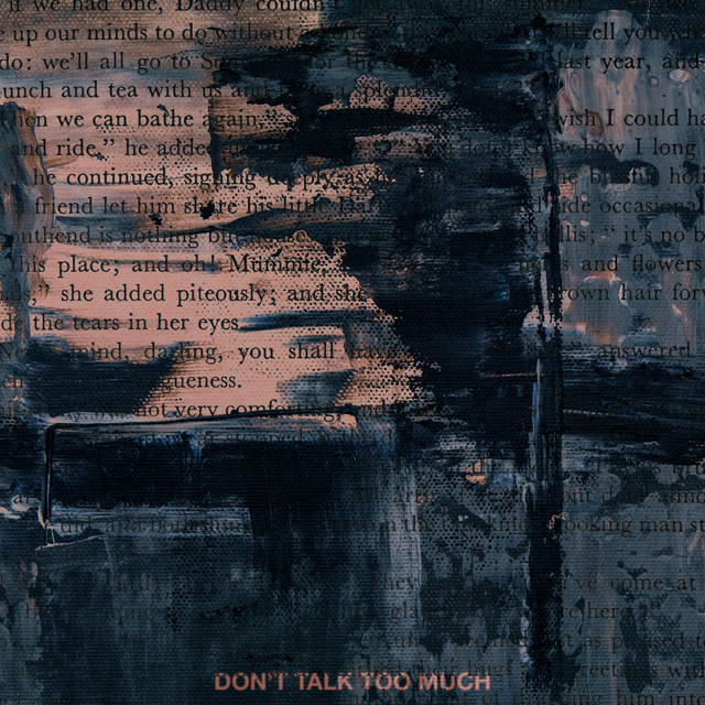 don't talk too much cover art