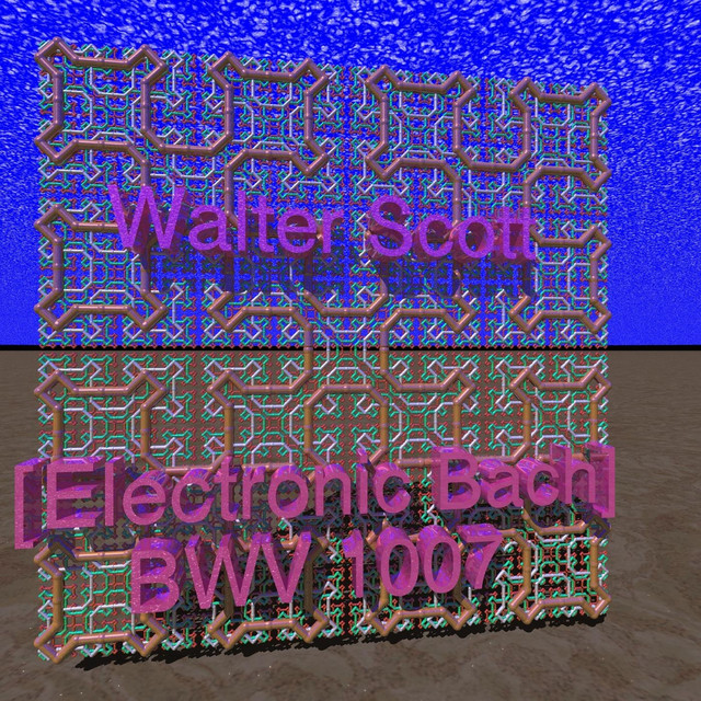 [Electronic Bach] BWV 1007 cover art