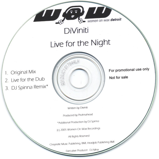 Live For the Night cover art
