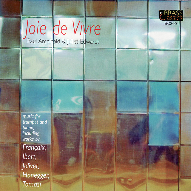 Joie De Vivre - French Music for Trumpet and Piano cover art