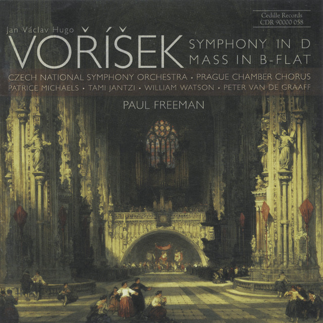 Vorisek: Symphony in D Major / Mass in B-Flat Major cover