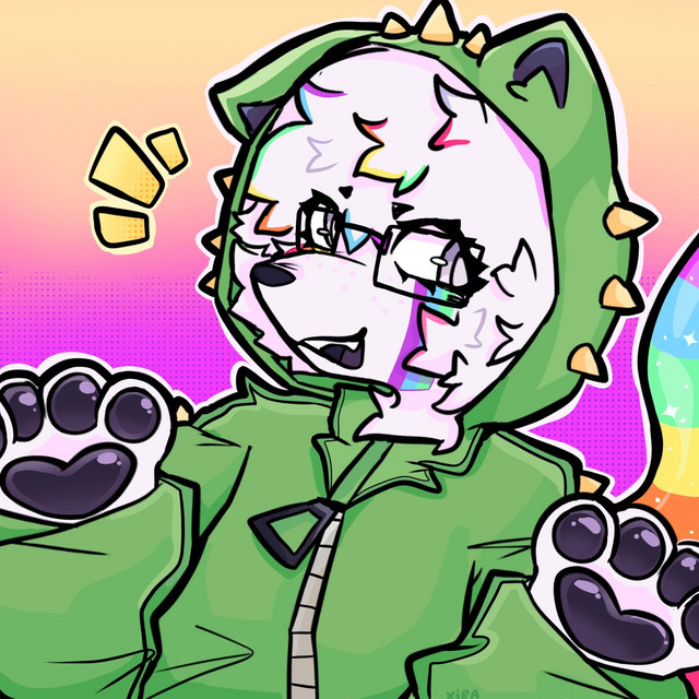 RAWR!! IM A DINOSAUR!! X3 cover art