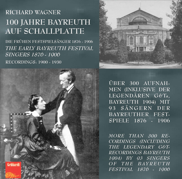 The Early Bayreuth Festival Singers 1876-1906 (Live) cover